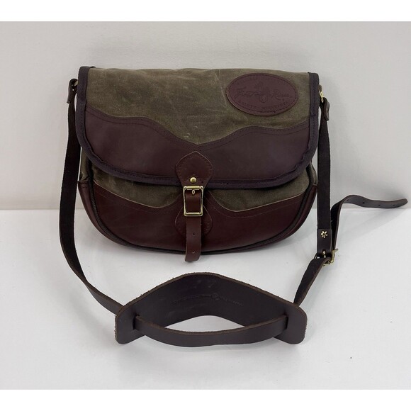 Frost River Premium Shell Bag, Waxed Canvas & Leather - Large - Picture 1 of 12